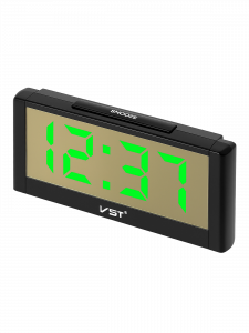 VST 731Y-4 Зеленые часы настольные (без блока)